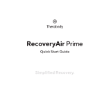 Therabody RecoveryAir Prime Guia de usuario