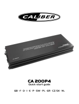 Caliber CA 200P4 Guia de usuario