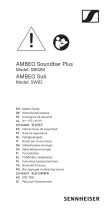 Sennheiser SB02M Ambeo Soundbar Plus Dolby Atmos Soundbar Guia de usuario