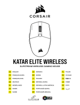 Corsair Katar Elite Wireless Slipstream Wireless Gaming Mouse Guia de usuario