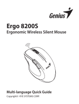 Genius Ergo 8200S Guia de usuario