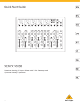 Behringer XENYX 1003B Guia de usuario