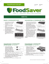 FoodSaver VS0100 Series Guia de usuario
