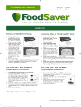 FoodSaver VS1100 Series Guia de usuario