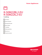 Sharp K-50M22BL2-EU Manual do usuário