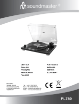 Soundmaster PL780 Manual do usuário