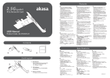 Akasa AK-PCCE25-01 Manual do usuário