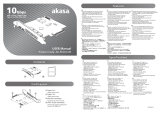 Akasa AK-PCCU3-09 Manual do usuário