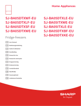 Sharp SJ-BA05DTXWF-EU Manual do usuário