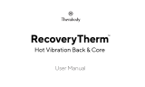 Therabody RecoveryTherm Manual do usuário