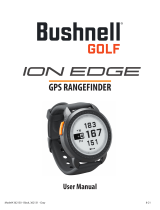 Bushnell GOLF Ion Edge Manual do usuário