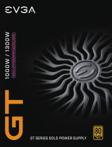 EVGA GT Series GOLD 1000 Manual do usuário