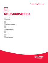 Sharp KH-6V08BS00-EU Manual do usuário