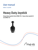 Mo-vis mo-vis P002-77 Heavy Duty Joystick Manual do usuário