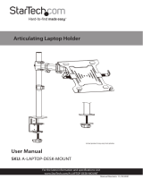 StarTech com A-LAPTOP-DESK-MOUNT Manual do usuário