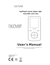 Denver MPG-4054NRC Manual do usuário