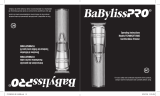 BaBylissPro FX788RG/FX788S Cord/Cordless Trimmer Manual do usuário