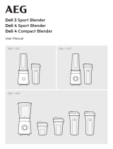 AEG Deli 3, 4 Blender Manual do usuário
