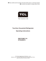 TCL RF282BSF0UK Manual do usuário