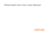 70mai Lite 2-Inch LCD Screen 1080P Resolution 24H Parking Monitor Manual do usuário