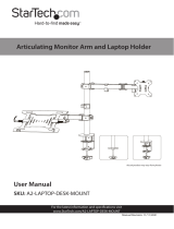 StarTech A2-LAPTOP-DESK-MOUNT Manual do usuário