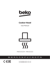 Beko HNU51311SH Cooker Hood Manual do usuário