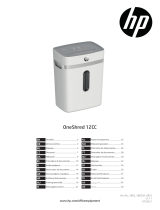HP OneShred 12CC Manual do usuário