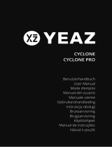 Yeaz CYCLONE PRO Electric Shaker USB 600ml Manual do usuário
