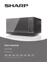 Sharp YC-GC52FE Manual do usuário