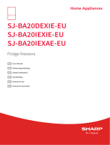 Sharp SJ-BA20IEXAE-EU Fridge-Freezers Manual do usuário