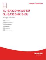 Sharp SJ-BA32DHXIE-EU Fridge-Freezers Manual do usuário