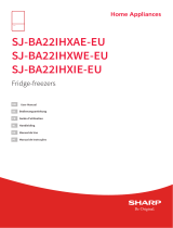Sharp SJ-BA22IHXAE-EU Fridge-freezers Manual do usuário