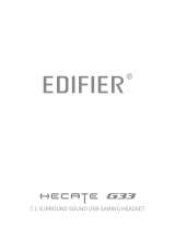 EDIFIER HECATE G33 Manual do usuário
