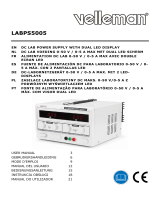 Velleman LABPS5005 Manual do usuário