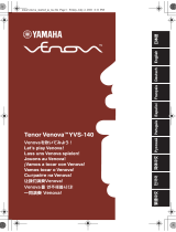Yamaha YVS-140 Manual do usuário