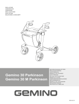 Gemino 30 Parkinson Rollator Manual do usuário