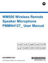 Motorola WM500 Manual do usuário