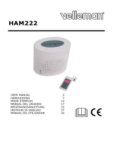 Velleman HAM222 Manual do usuário