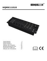 Velleman HQMX11010 Manual do usuário