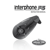Interphone F5S Manual do usuário