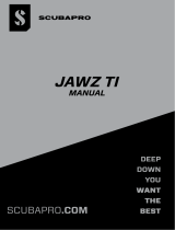 Scubapro JAWZ TI Manual do usuário