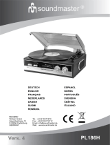 Soundmaster PL186H Manual do usuário