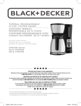 BLACK DECKER CM2046 Manual do usuário
