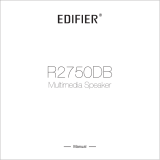 EDIFIER R2750DB Manual do usuário