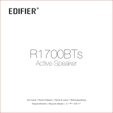 EDIFIER R1700BTs Manual do usuário