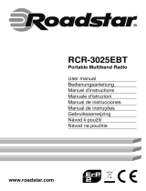 Roadstar RCR-3025EBT Manual do usuário