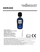 Velleman DEM200 Manual do usuário