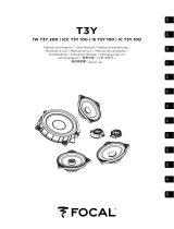 Focal T3Y Series Manual do usuário
