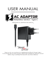 Steelplay JVASWI00025 Manual do usuário
