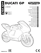 Peg Perego Ducati GP Manual do usuário